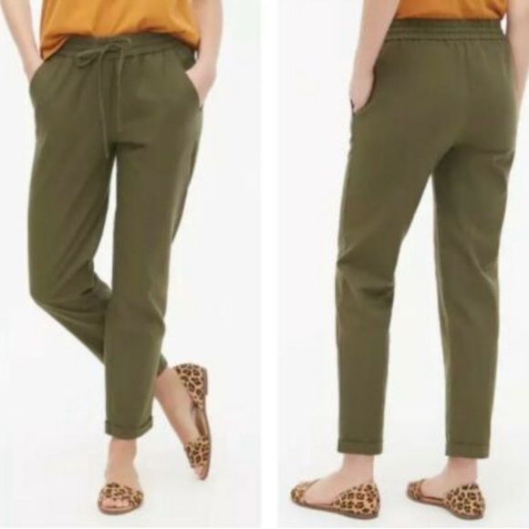 J. Crew Linen Joggers - Picture 1 of 6